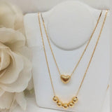 doble layerd necklace